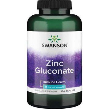 Цинк глюконат Swanson Zinc Gluconate 50 mg 250 капсул