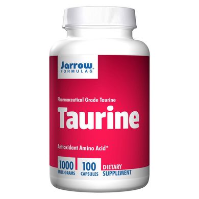 Таурин Jarrow Formulas Taurine 1,000 mg 100 капс