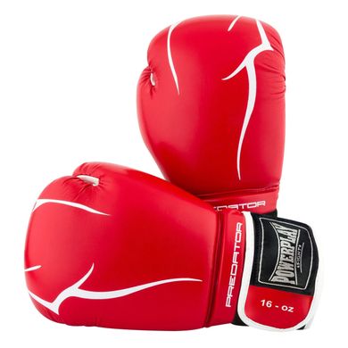Боксерські рукавиці PowerPlay 3018 Червоні 16 унцій