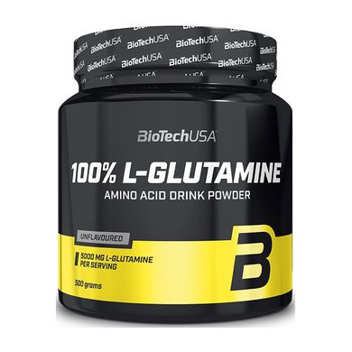 Глютамин BioTech 100% L-Glutamine 500 г Без добавок