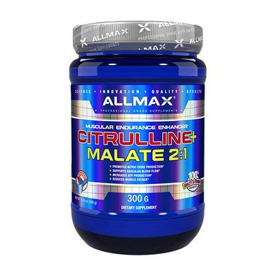 Л-Цитруллин малат AllMax Nutrition Citrulline Malate 2:1 300 г