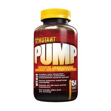 Предтренировочный комплекс Mutant PUMP (154 капс) памп