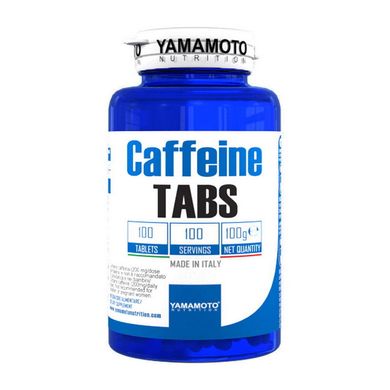 Кофеин Yamamoto nutrition Caffeine 200 mg Tabs 100 таблеток