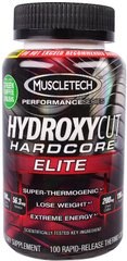 Жиросжигатель MuscleTech Hydroxycut Hardcore Elite Yohimbe (100 капс)
