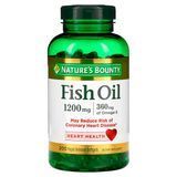 Рыбий жир, 1200 мг, Fish Oil, Nature's Bounty, 200 гелевых капсул