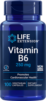 Вітамін Б6 Life Extension Vitamin B6 250 mg 100 вег. капс