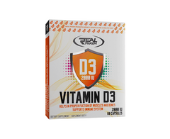 Витамин D3 Real Pharm Vitamin D3 2000 IU 60 капсул