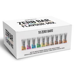 Комплект батончиков BioTech Zero bar Flavour Mix BOX 10 х 50 грамм