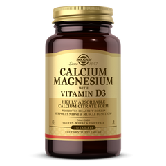 Кальций магний Д3 Solgar Calcium Magnesium with Vitamin D3 (150 таб) солгар