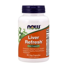 Таблетки для печінки Now Foods Liver Refresh (90 капс) лівер рефреш