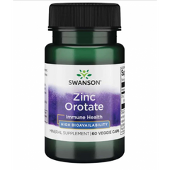 Цинк оротат Swanson Zinc Orotate 10 mg 60 капсул