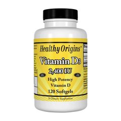 Вітамін Д3 Healthy Origins Vitamin D3 2400 IU (120 капс)