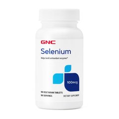 Селен GNC Selenium 100 mcg 100 таблеток