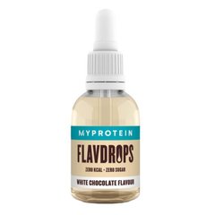 Підсолоджувачем з ароматизатором Myprotein Flavdrops 50 мл White Chocolate