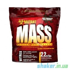 Гейнер для набору маси Mutant Mass 2,27 кг мас triple chocolate