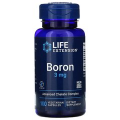 Бор Life Extension Boron 3 mg 100 капсул