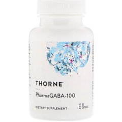 ГАМК гамма-аминомасляная кислота Thorne Research (GABA-100) 60 вегетарианских капсул