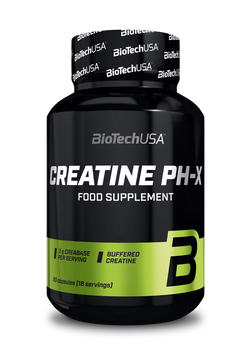 Буферизований креатин BioTech Creatine pH-X 90 капс