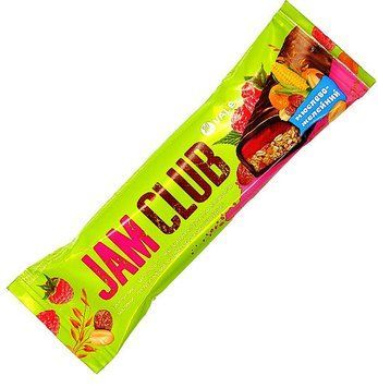 Протеїновий батончик Vale Jam Club 40 грам Мюслі малина