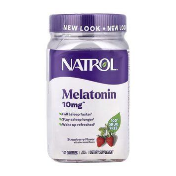 Мелатонин Natrol Melatonin 10 mg 140 жев. конфет
