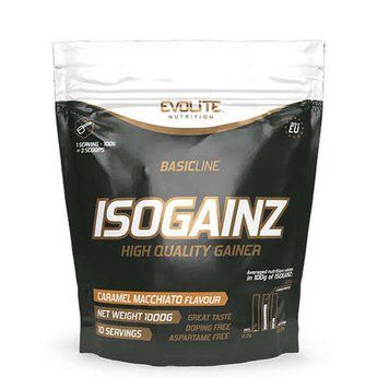 Гейнер для набора массы Evolite Nutrition IsoGainz 1000 г caramel macchiato