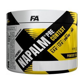 Предтренировочный комплекс Fitness Authority Napalm Pre Contest 224 граамм Апельсин