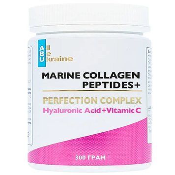 Комплекс красоты с морским коллагеном All Be Ukraine Marine Collagen Peptides+Perfection Complex 300 г