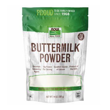 Знежирені Вершки Порошок Пахти Now Foods Buttermilk Powder 397 г