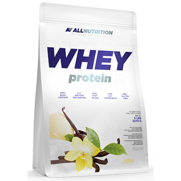 Сироватковий протеїн концентрат AllNutrition Whey Protein 2200 г Vanilla