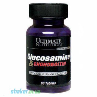 Глюкозамин хондроитин Ultimate Nutrition Glucosamine Chondroitin 60 таб