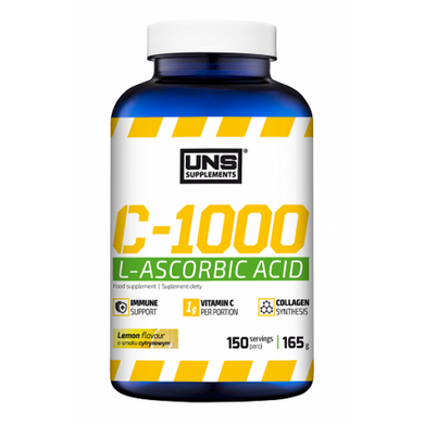 Вітамін C UNS C-1000 (165 г) Lemon