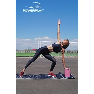 Блок для йоги PowerPlay 4006 Yoga Brick Рожевий