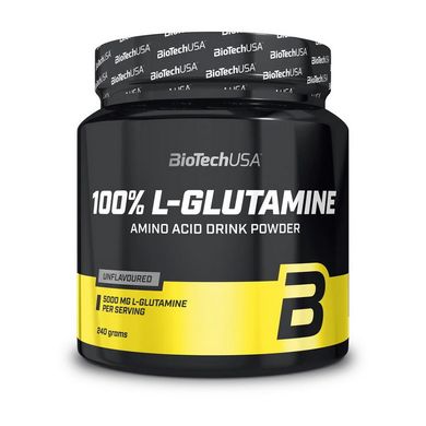 Глютамин BioTech 100% L-Glutamine 240 г
