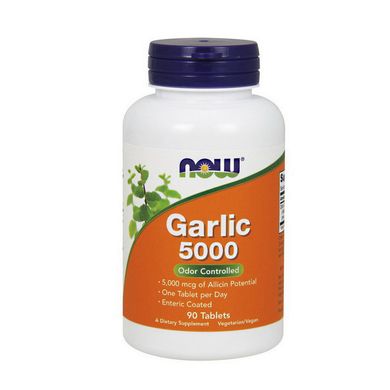 Экстракт чеснока NOW Garlic 90 таб