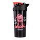 Спортивний шейкер Progress Nutrition Shaker The Will To Life 700 мл Black-Red