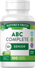 Комплекс вітамінів і мінералів Nature's Truth ABC Complete Senior 50+ 100 капає