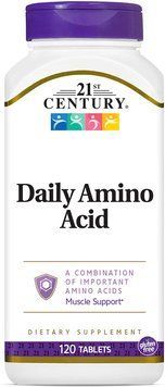 Комплекс Амінокислот 21st Century Daily Amino Acid 120 таблеток
