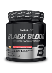 Передтренувальний комплекс BioTech Black Blood NOX + (330 г) blood orange