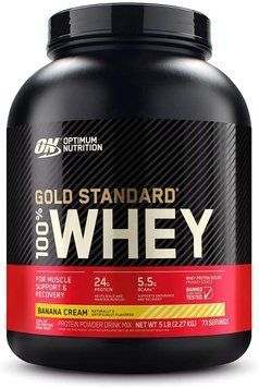 Сывороточный протеин изолят Optimum Nutrition Gold Standard 100% Whey 2270 г banana сream