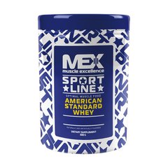 Сироватковий протеїн концентрат MEX Nutrition American Standard Whey 500 г cappuccino