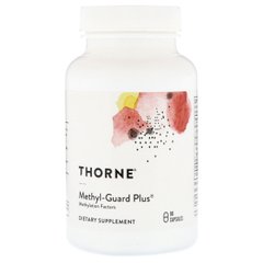 Витамины для Мозга, Methyl-Guard Plus, Thorne Research, 90 капсул