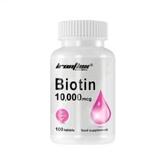 Биотин IronFlex Biotin 10000 mcg 100 таблеток