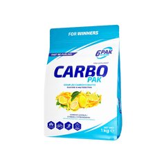 Карбо углеводы 6Pak Carbo Pak 1000 грамм Лимон