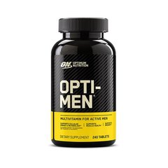 Вітаміни для чоловіків Optimum Nutrition Opti-Men 240 таблеток опті мен