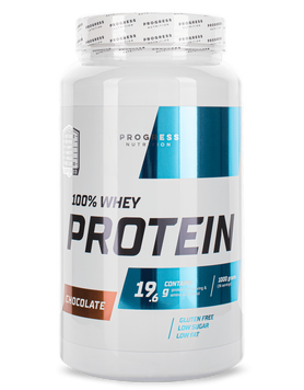 Сывороточный протеин концентрат Progress Nutrition 100% Whey Protein 1000 г Шоколад