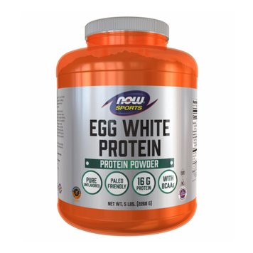 Яєчний протеїн Now Foods Egg White Powder 2268 г