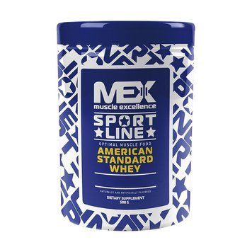 Сироватковий протеїн концентрат MEX Nutrition American Standard Whey 500 г cappuccino