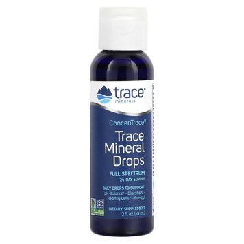 Полный спектр микроэлементов в каплях, ConcenTrace, Full Spectrum, Trace Minerals, 59 мл