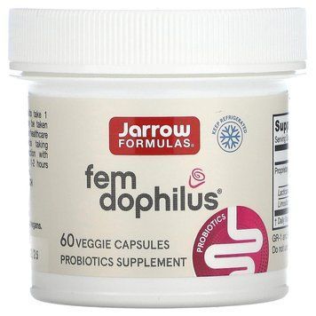 Дофілус для жінок, Women's Fem Dophilus, Jarrow Formulas, 60 капсул