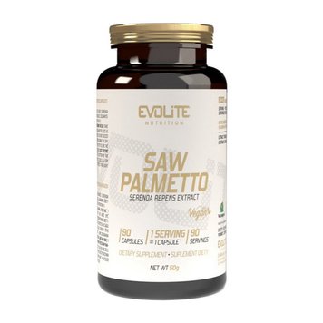 Со Пальметто Evolite Nutrition Saw Palmetto 450 mg 90 вег. капсул